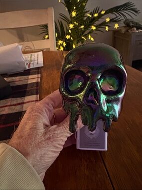 Nwt Psychedelic Color Skull Wallflower from White Barn